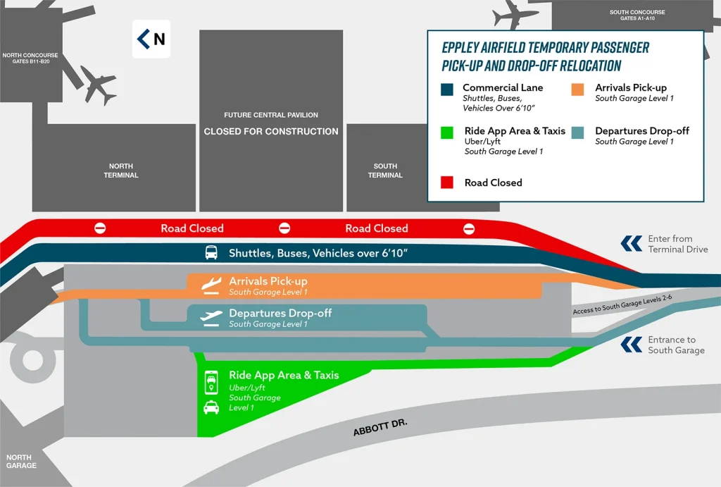 OMA Passenger Pick-up/Drop-off | August 4, 2025